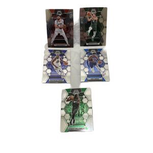 2023 Panini Basketball Card Lot of 5 Cards Various Players and Teams